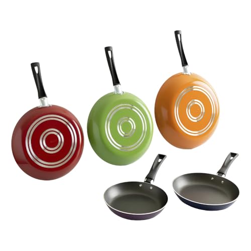 Consejos para Comprar Sarten ecko Top 5. 41 Ekco | Juego de Sartenes con Antiadherente 5 Piezas de Aluminio