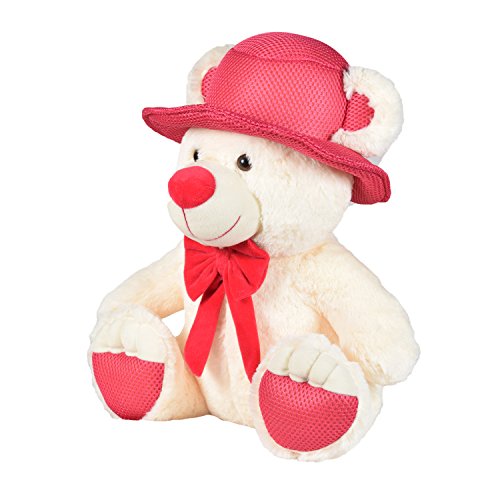 Image of Ultra 14 inch Mr. Goodbear Teddy Bear Fully Stuffed Soft Plush Toy for Kids in Cream Animal Toy Gift Birthday Anniversary Christmas Diwali Home decore