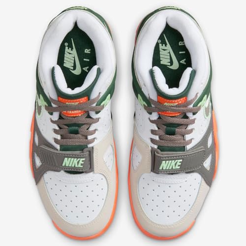 Nike Air Trainer 3 Big Kids' Shoes (FZ3555-323, Fir/Light Orewood Brown/White/Flat Pewter) Size 62