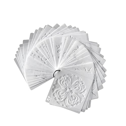 Pochoirs Mandala FRCOLOR 108 pièces réutilisables pour dessin et peinture créative