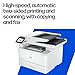 HP Laserjet Pro MFP 4102fdw Laser Printer | Black and White | For Small Medium Business | Print, Copy, Scan, Fax | ADF | 2-Sided Printing | Dual-Band Wi-Fi | Ethernet