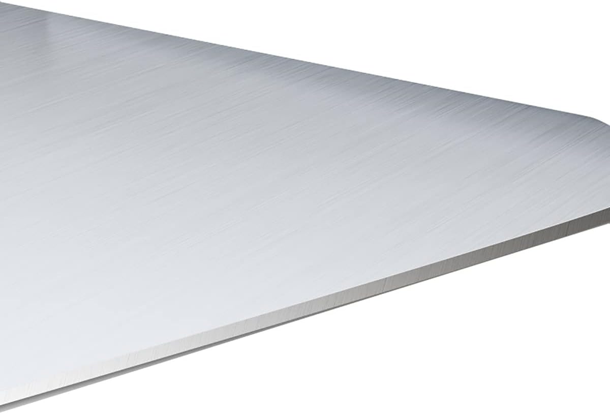 Chopping Board, 50 X 50cm Worktop Protector With Lip, Extra Large 304 Stainless Steel Cutting Boards, Thickness 1.5mm Chopping Board With Lip