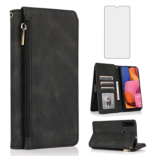 Coque Samsung Galaxy A20S Asuwish XKLLPT US1 Noire antichoc robuste et élégante pour mobile