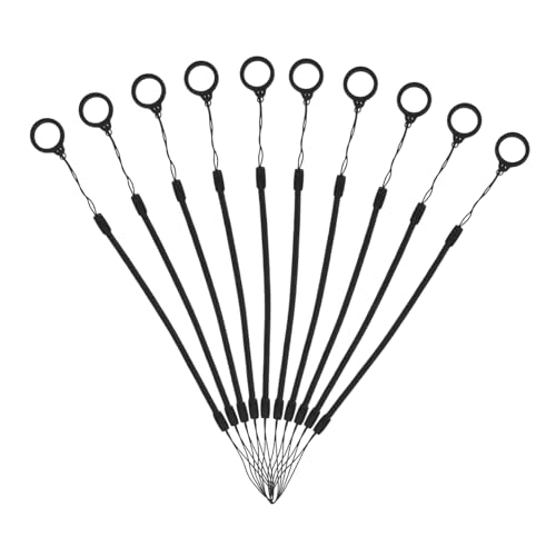 VILLCASE Convenient Pen Lanyard 10 Pcs Stylus Pen Spring Rope Anti Lost Rope for Touchscreen Pens Lanyard Tether for Mobile