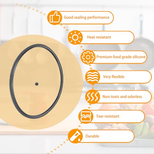09985 For Presto Rubber Pressure Cooker Sealing Ring replacement 16Qt 18Qt or 23Qt pressure canner gasket - Thumbnail 4