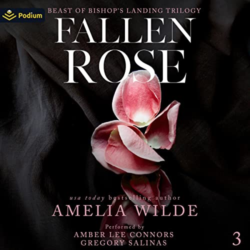 Diseño de la portada del título Fallen Rose