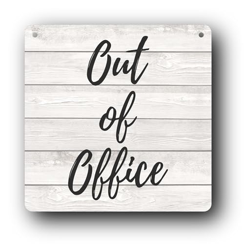 Panneau Out of Office pour porte évite les interruptions