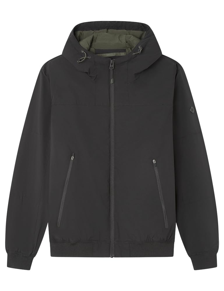 Chaqueta con capucha hombre impermeable SPRINGFIELD cazadora acolchada transpirable 2