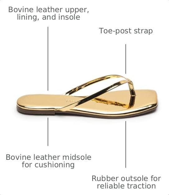 Image of TKEES womens Square Toe Lily Mirror