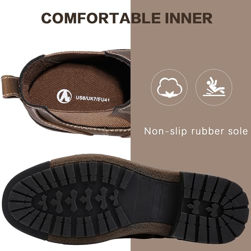 Chelsea Boots Casual Slip On Ankle Dress Boots3