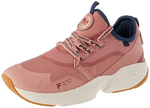 Tênis Fit Jogger, Fila, Feminino, Rosa Velho/Marinho/Vermelho, 37