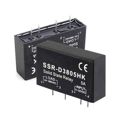 Relais statique SSR-D3803HK DC-AC broches 3A pour automatisme et PCB - 4