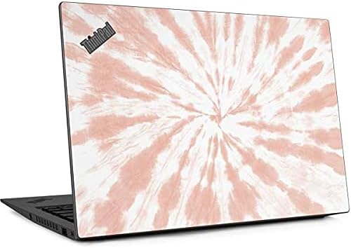 Skinit Decal Laptop Skin Compatible with Thinkpad X1 Carbon (6th Gen 2018) - Officially Licensed Originally Designed Pink Tie Dye Design