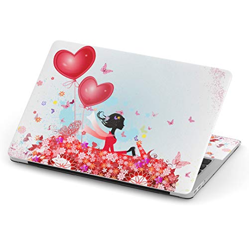 MacBook Air 13inch A1466 / A1369 専用スキンシール 2010~2017モデルまで対応 マックブック エア Mac Air 13インチ ノートブック フィルム ステッカー アクセサリー 保護 005704 ラブリー フラワー