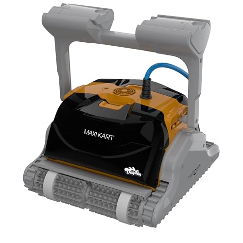 MAYTRONICS Robot pulitore per Piscina Dolphin Maxi Kart Gyro Pulizia Totale