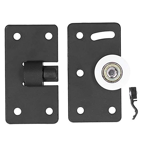 Sliding Door Pulley Furniture Sliding Door Wheel Wardrobe with Gasket Cabinet Closet Furniture Grooved Wheel Sliding Pulley Sliding Door Hardware