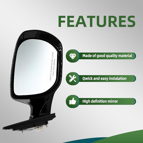 Yunnergo Right Mirror Assembly Compatible with Santa Fe Sport 2013-2018 by Yunnergo - Used condition - Image 7