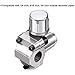 Bullet Piercing Valve Kits with Dust Cap Converts R12 to R134a Fit 7/16 Inch Low Side Port BPV-31 Bullet Piercing Tap Valve Replace for AP4502525, BPV31D, GPV14, GPV31, GPV38, GPV56, MPV31 (1 Set)