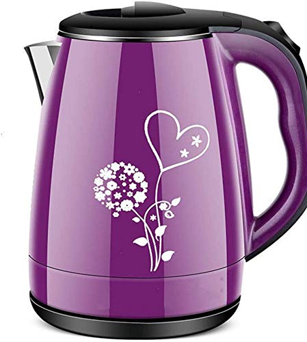 Wasserkocher Edelstahl-Teekessel Schnellkochender Akku-Wasserkocher 1500w Elektrischer Heißwasserkocher Teekocher 2.3l Mit automatischer