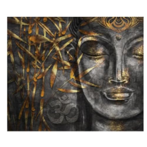 Impression sur toile Bouddha abstrait tableau décoration maison zen 30x50 cm