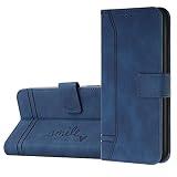 [Smile Style] Design: [Smile Style] Wallet Case for Huawei Y3 2017 case with flat edges , similar to the classic design. The flat edge details provide streamlined physical experience.