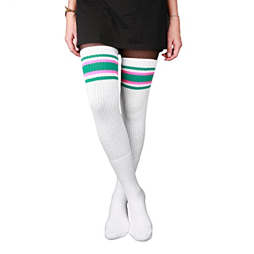 Chaussettes de sport tube 35 inch overknee chaussettes oldschool