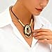 CLOACE Chunky Necklace Gold Pendant Necklaces Fashion Jewelry Accessories for Women