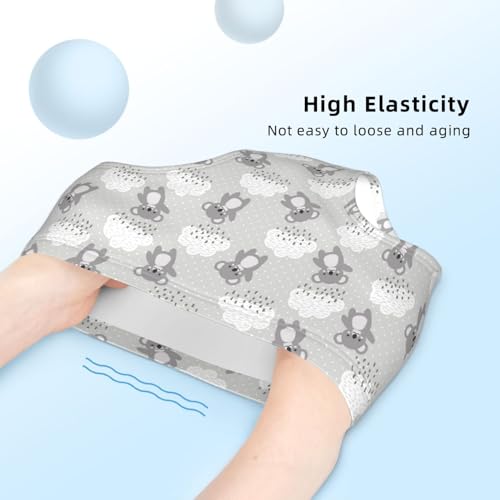 Happy Cute Koala Flying In The Sky Girls' Underwear Soft Cotton Little Girls Panties Comfort Briefs4