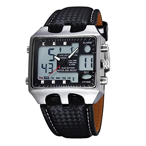 ShoppeWatch Men's Soccer Referee Watch LED Digital Stopwatch
