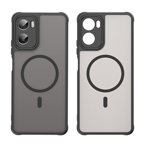 Image of Compatible with Motorola Moto G06 Power Case Cover,Compatible with MagSafe,Anti-Fall,Compatible with Motorola Moto G06 XT2535-1 XT2535-2 XT2535-14 Cell Protective Phone Case Black
