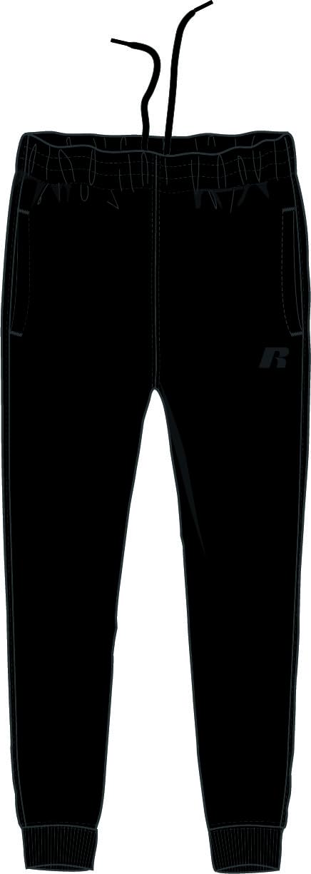 Russell Athletic A20102-IO-099 Cuffed Leg Pant Pants Men's Black Size XXL