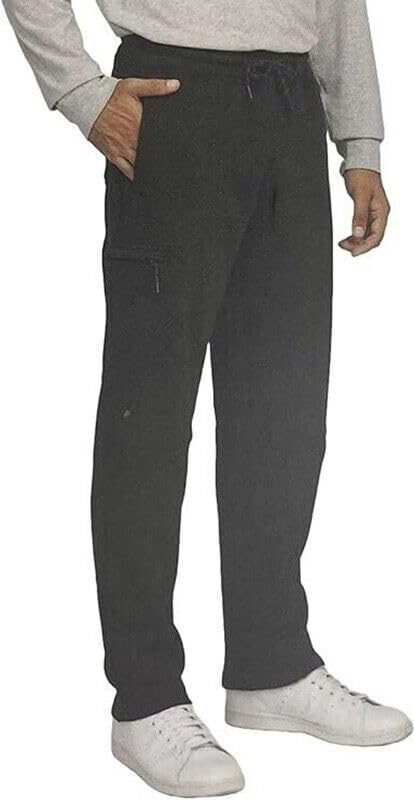 Weatherproof Vintage Men's Cargo Pant - Relaxed Fit - Tapered Leg (Gray, Medium)