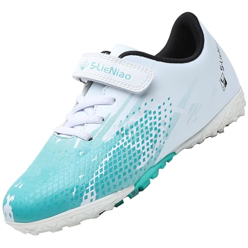 VLOOKST Fußballschuhe Jungen Kunstrasen Fussballschuhe Kinder...