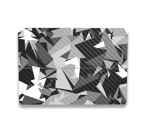 Image of MightySkins Carbon Fiber Skin Compatible with Microsoft Surface Laptop Studio 2 (2023) Full Wrap Kit - Mono Camo | Protective, Durable Textured Carbon Fiber Finish | Easy to Apply | Made in The USA