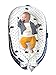 Baby Nest Baby Lounger Co Sleeper Newborn Lounger Perfect for Co-Sleeping Suitable from 0-12 Months 100% Cotton Soft Breathable Infant Lounger Snuggle (Blue) IGORIA