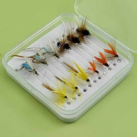 YAZHIDA Kit de mouches pour pêche à la mouche Cover