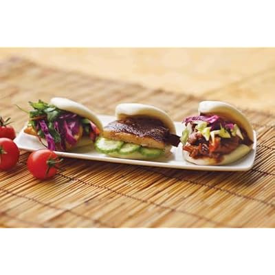 Amoy Plain Folded Bun, 1 Ounce -- 144 per case.