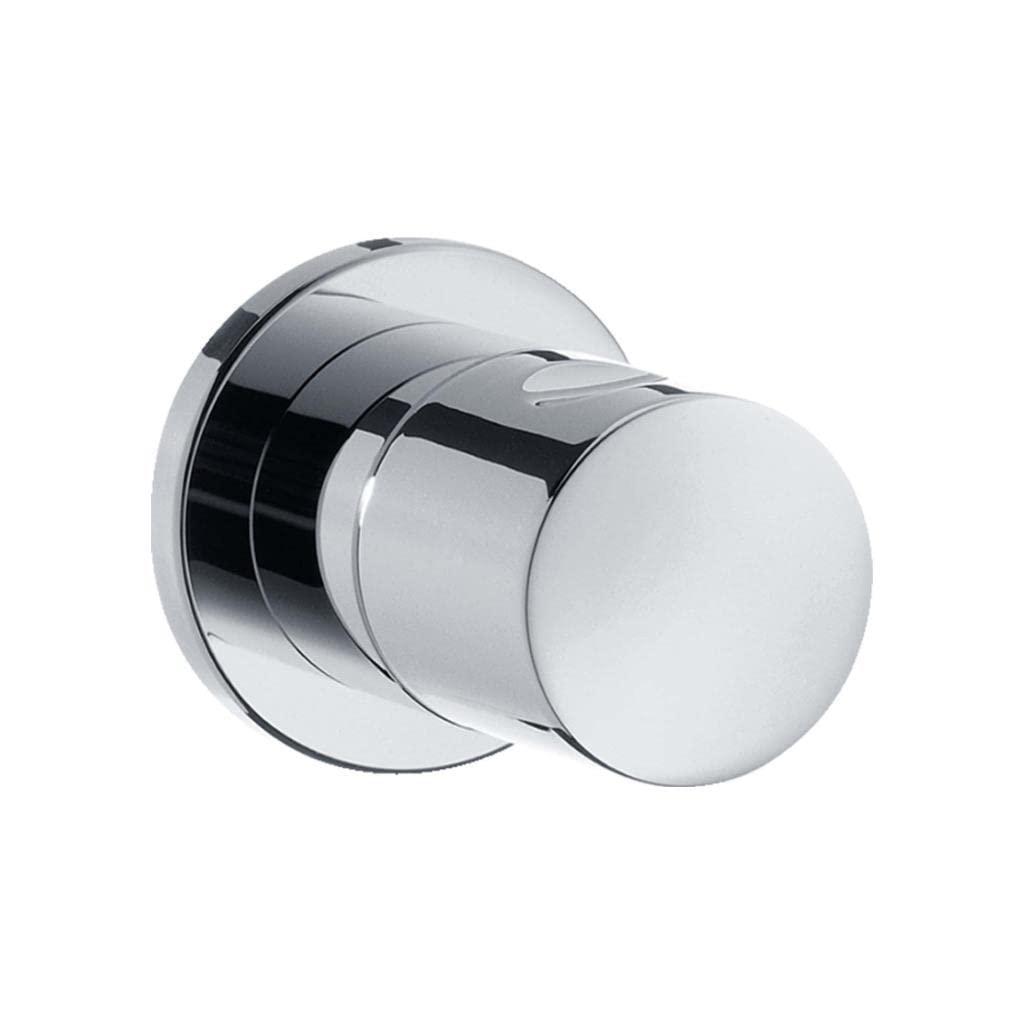 Hansgrohe Silver Shut-Off Valve S For Concealed Installation, Chrome