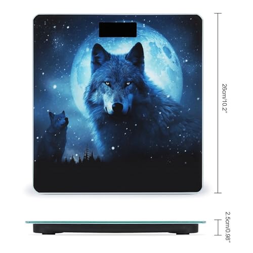 Báscula digital de baño compacta y precisa miniatura 2