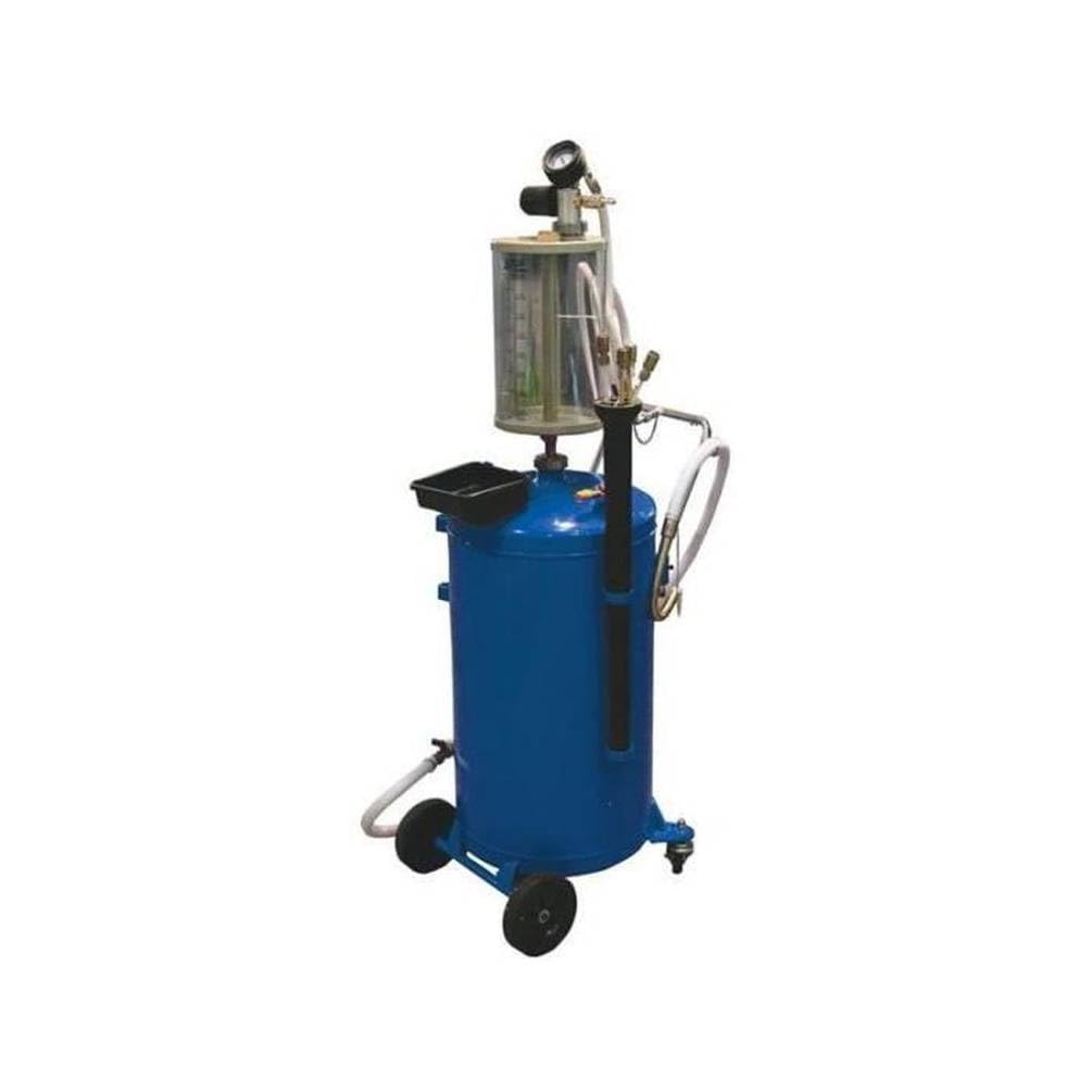 D-Work Recuperatore di olio pneumatico 70 l, 45 x 92,5 x 49,5 cm, capacità significativa, mobilità facile