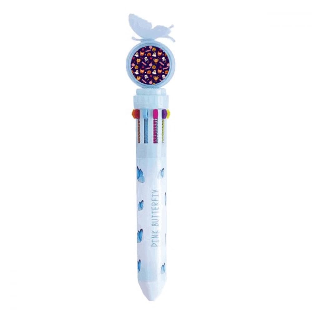 Stylo à bille rétractable multicolore pour célébrer Halloween avec joie - 4