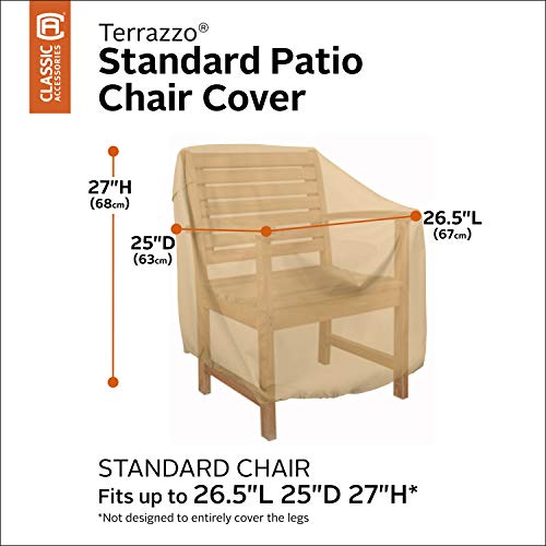 Classic Accessories 58912-EC CS, Standard Dining Chair, Sand