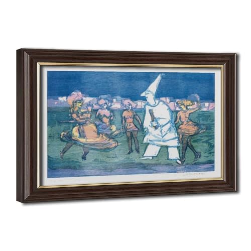 Dancing Woman tableau Mino Maccari toile décorative petit format cadre