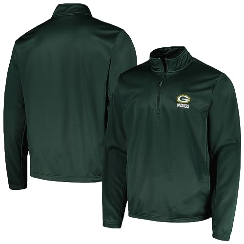 Image of Dunbrooke Men's Royal Buffalo Bills All-Star Tech Quarter-Zip Top
