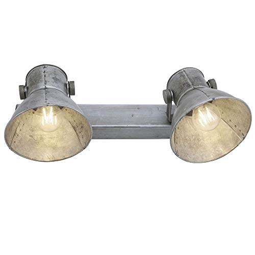 Paul Neuhaus Retro Decken Wand Strahler Lampe Wohn Zimmer Industrie Stil Leuchte beweglich LeuchtenDirekt 11481-77