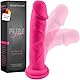 Liebesfreunde Real Touch Dildo für Frauen - 20 cm realistischer Penis mit Saugnapf, Silikon Sex Spielzeug für die Frau, phthalatfrei