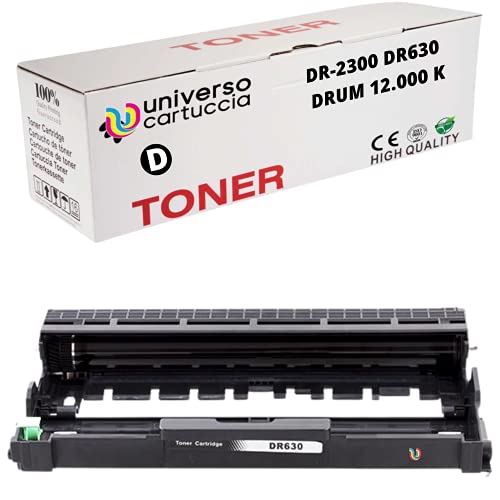 Tambour (drum) Compatible DR2300 Pour Imprimantes Brother - Capacité 12 000 Pages, Pour Séries MFC-L2700, HL-L2300, DCP-L2500