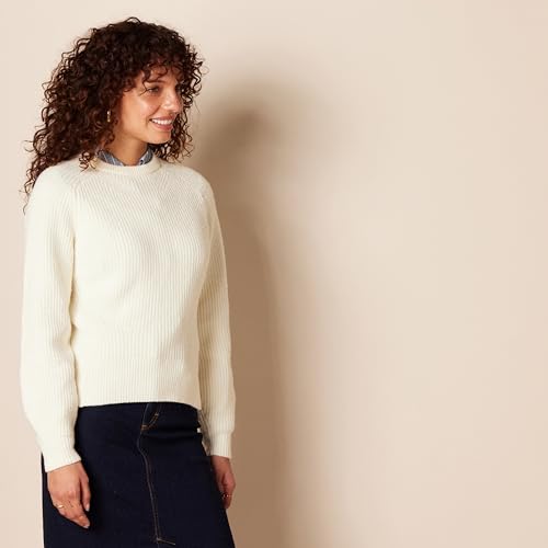 Image of Amazon Essentials Women's Ribbed Long Sleeve Crewneck Sweater