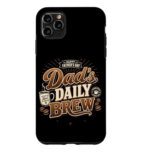 Dad's Brew �R�[�q�[�D�� �������� �n�b�s�[ ���̓� ���g�� �X�}�z�P�[�X iPhone 11 Pro Max �p