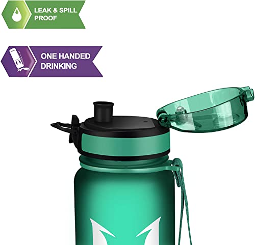 Super Sparrow Sports Water Bottle - 500ml - Non-Toxic BPA Free & Eco-Friendly Tritan Co-Polyester Plastic - For Running, Gym, Yoga, Outdoors and Camping - Image 3